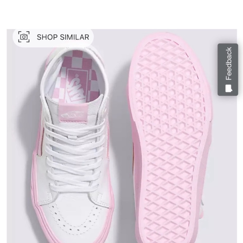New in hand VANS X BARBIE SK8- NWT 
(NWT
HI TAPERED STACKFORM SHOE $250 - Picture 5 of 6